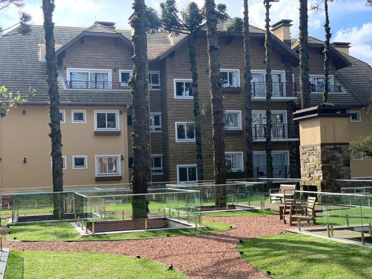 Apto 103 B,2, próximo a museus e restaurantes, condomínio com piscina aquecida. Gramado Exterior foto